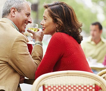 older couple restaurant older couple restaurant